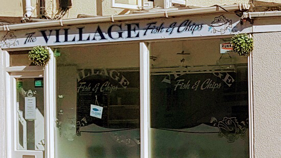 The Village Fish And Chips Shaldon Teignmouth.